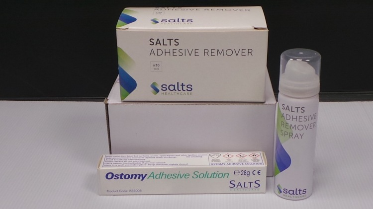 Salts Adhesive Remover | Ostomy Adhesive Solution | Remover Spray